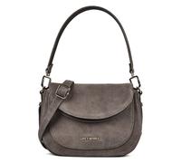 Hey Marly Big Sister Suede Shoulder Bag S Genuine Leather 25 cm gray