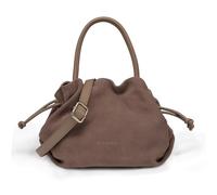 Hey Marly Cool Companion Suede Handbag Genuine Leather 28 cm brown