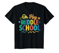 Hey Middle School First Day Back To School Students T-Shirt