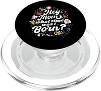 Hey Mom What Time Was I Born - Funny Zodiac Sign PopSockets PopGrip for MagSafe