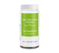 Hey Nutrition Apple Cider Vinegar Gummies Supplement - Vitamin C & Chromium - Supports Skin Health, Metabolic Function & Immune Health - No Artificial Flavours, Non-GMO & Dairy-Free - 60 Vegan Gummies
