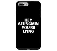 Hey Seungmin You're Lying Kpop Stay Hyunnie Funny Quote Case for iPhone 7 Plus/8 Plus