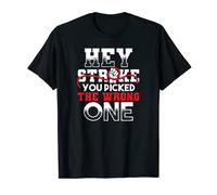 Hey Stroke You Picked The Wrong One Stroke Awareness T-Shirt