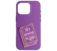Hey There Demons, It's Me, Ya Girl Monster Romance Book Case for iPhone 16 Pro