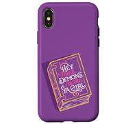 Hey There Demons, It's Me, Ya Girl Monster Romance Book Case for iPhone X/XS
