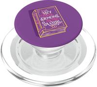 Hey There Demons, It's Me, Ya Girl Monster Romance Book PopSockets PopGrip for MagSafe