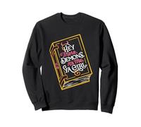 Hey There Demons, It's Me, Ya Girl Monster Romance Book Sweatshirt