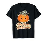 Hey There, Gourd-eous Fall Fashion Patch Pumpkin Lover Cozy T-Shirt