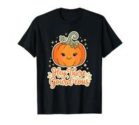 Hey There, Gourd-eous Fall Fashion Patch Pumpkin Lover Cozy Value Graphic T-Shirt