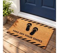 Hey There Pumpkin Welcome Mat, Natural Coir Fall Door Mat with Non-Slip Base, Hello Pumpkin Entrance Rug for Autumn Thanksgiving, Indoor Outdoor Front Door Decor (#07,60 * 90cm)