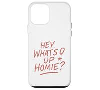 Hey What's Up Homie - Funny Retro Saying Design Case for iPhone 12 mini