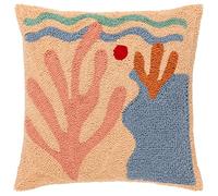 Heya Home Corals Polyester Filled Cushion,Just Peachy,45 x 45cm