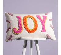 Heya Home Joy Cotton Tufted Feather Filled Cushion - Twin Pack