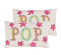 Heya Home Pop Polyester Filled Cushions Twin Pack