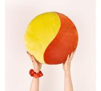 Heya Home Unity Velvet Ready Filled Cushion in Orange | Size: 40 cm x 40 cm Heya Home Orange 40 cm x 40 cm