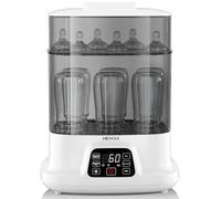 HEYAXA Baby Bottle Warmer and Dryer, Electric Steam for Baby Bottles Advanced, Safe and Reliable, Universal Fit for All Baby Items, Bottles Breast Pump, LED Touch Screen, Auto Shut-Off