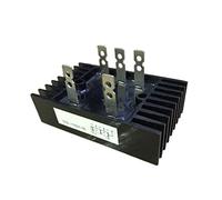 HEYBB 1pc Bridge Rectifier 100A Amp 100V-1600V Voltage 3-Phase Diode Bridge Rectifier High Power Black Diode Bridge Rectifier Ballast
