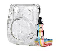 HEYBB Camera Bag Portable Transparent Camera Bag Protective Cover Protective Cover With Shoulder Strap Anti-impact Fit For Fuji Instax Mini 11 Camera bag (Color : Transparent 2)