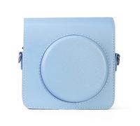 HEYBB Camera Bag Retro PU Leather Shoulder Strap Bag Portable Protective Bag Fit For FUJIFILM Fit For SQUARE SQ1 Camera bag (Color : Glacier Blue)