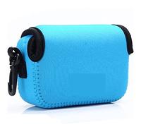 HEYBB Camera Soft Case Cover For Mini POV Action Camera X3000 AS15 AS20 AS30 AS50 AS100 AS200 AS300 X1000 X1000V X3000R AZ1 Fit For Sony Camera bag (Color : Blu)