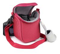 HEYBB Digital Camera Bag DC-TZ90 TZ100 TZ90 TZ80 TZ85 TZ70 TZ60 TZ57 TZ50 TZ40 TZ30 TZ20 ZS70 ZS50 ZS40 ZS30 Fit For Panasonic Fit For Lumix Camera bag (Color : Roze)