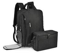 HEYBB Digital SLR Camera Backpack Professional Anti-theft Big Bag, Laptop Men And Women Outdoor Travel Bag Fit For Canon Fit For Nikon Fit For Sony Camera bag (Color : Black)