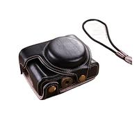 HEYBB Durable And Exquisite Retro Leather Solid Color Protective Cover Camera Dedicated Camera Bag Handbag Protective Cover Fit For Sony ZV1 Camera bag (Color : 5)