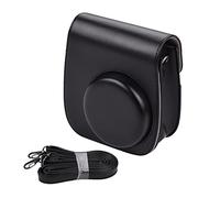 HEYBB Portable Camera Bag Bag Bag PU Leather Belt Shoulder Strap Fit For Fujifilm Fit For Fuji Mini 11 Camera bag (Color : Black)