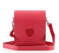 HEYBB PU Leather Camera Bag Durable Waterproof Red Camera Cover Shockproof Case Cover Fit For Polaroid Mini8 / 11/9 / SQ1 Camera bag