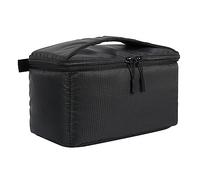 HEYBB SLR Camera Bag With PartitionMultifunctional Waterproof Outdoor Video Digital Portable Camera Bag SLR Camera Bag Fit For Nikon Fit For Canon Camera bag (Color : Black M 14x26x15cm)