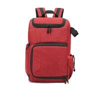 HEYBB Waterproof Camera Bag Camera Backpack Laptop Digital SLR Portable Travel Tripod Lens Bag Video Bag Fit For Canon Fit For Nikon Fit For Sony Fit For Xiaomi Camera bag (Color : R)