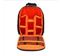 HEYBB Waterproof Camera Bag Camera Backpack Laptop Digital SLR Portable Travel Tripod Lens Bag Video Bag Fit For Canon Fit For Nikon Fit For Sony Fit For Xiaomi Camera bag (Color : Orange small size