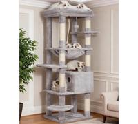 Heybly Cat Tree for Large Cats Heavy Duty,153cm XXL Cat Tower for Indoor Cats, M