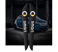 HEYCE 2Pcs Car Door Anti-Collision Protection Sticker for smart 450 451 453 Fortwo Forfour rubber strip, protective strip, anti-scratch exterior accessories