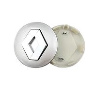 HEYCE 4Pcs wheel Center caps Hub Centre Caps Cover 57mm for Koleos Duster Megane,Silver