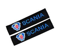 HEYCE Car Seats Belt Padding Covers, for Scania Auto Soft Safety Shoulder Pads Strap Styling Interior Protection Accessories