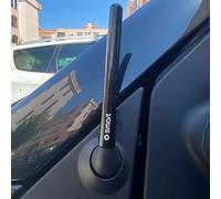 HEYCE Car Short Radio Fm/Am Signal Antenna Radio Aerial, For Smart Fortwo Forfour 450 451 453, Car Styling Accessories Decorate,Black