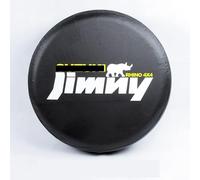 HEYCE Spare Wheel Cover For Suzuki Jimny 14 Inch 15 Inch PU Leather Tire Spare Tire Cover Waterproof Dustproof Decoration Accessories,15 Inch