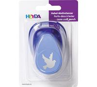 Heyda 203687711 Large Punch with Dove Motif Size Approx. 2.5 cm