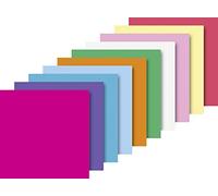 Heyda 204875520 Origami Paper 20 x 20 cm Assorted Colours 60 g/m2 Pack of 100 Sheets