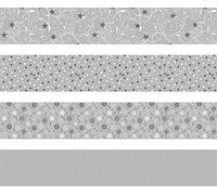 Heyda 204875536 Folding Strips Set for Froebel Stars 1 x 30 cm and 1.5 x 45 cm 4 Designs Assorted in Two Different Sizes