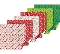 Heyda 204875578 HEYDA 204875578 Folding Sheets Set (Nico&Fir) 15 x 15 cm, 30 Sheets (6 Designs of 5 Sheets)
