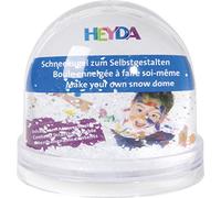 Heyda 204888400 Self-made snow globe made of acrylic