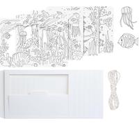 Heyda Craft Set Cardboard Theatre "Seaworld", 180 x 130 x 55 mm