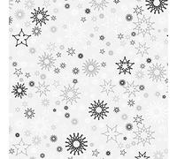 Heyda Paisley 204875533 Folding Sheets 15 x 15 cm Silver/White