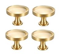 HEYDGBBZ Antique Brass Drawer Pulls Handles, Kitchen Cabinet knobs, 4Pcs Chinese Style Dressing Table Double Hole Wine Cabinet Shoe Cabinet Wardrobe Cabinet Drawer Cabinet Door Brass(32 * 15 * 24mm)