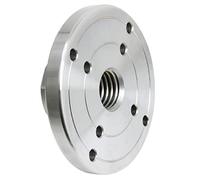 HEYDGBBZ Flange Faceplate，Lathe Face Plate Woodworking Turning Machine Chuck,Woodworking Lathe Face Plate,Flange Panel,M18 x 2.5, 4 Inches,