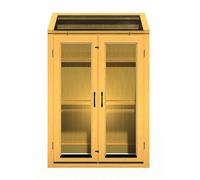 Heydon 3ft x 2ft Greenhouse Honey