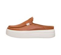 HEYDUDE Austin Lift Classic Moss Size 8, Women’s Shoes, Slip-on Loafers, Comfortable & Light-Weight, Leather Cognac, 3 UK