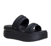 HEYDUDE Austin Slide Classic Sandals BLACK,BLACK SIZE 4